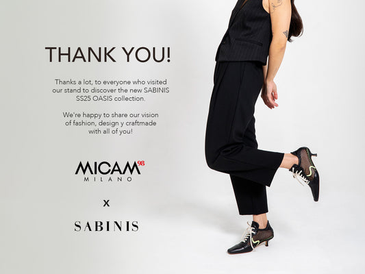 Sabinis Shoes at MICAM MILANO EMERGING DESIGNERS