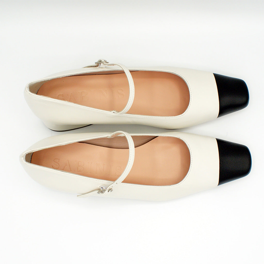 Zapato Mary Jane Paris Ivory – Sabinis