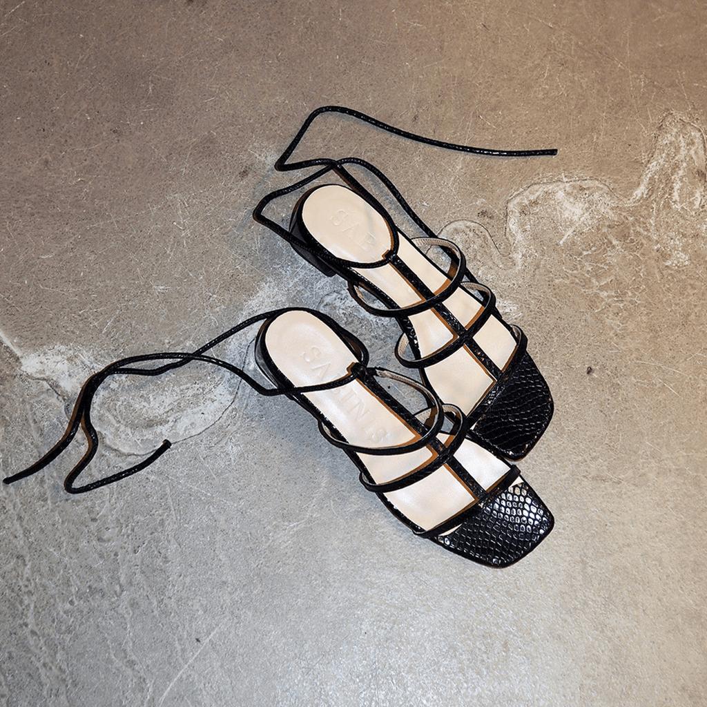 Sandalia-eternal-gladiadora-piel-black-sabinis life style 