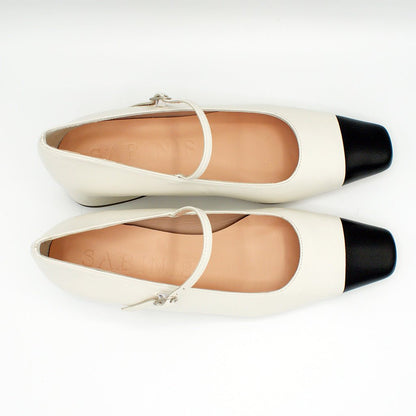 Zapato Mary Jane Paris Ivory – Sabinis - Sabinis