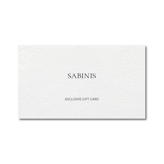 GIFT CARD - Sabinis