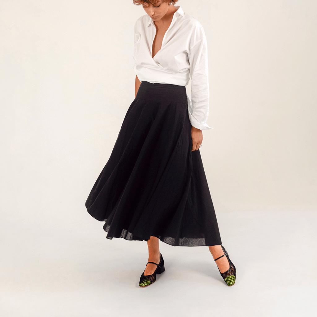 Nassau Mary Jane Black Lima - Sabinis