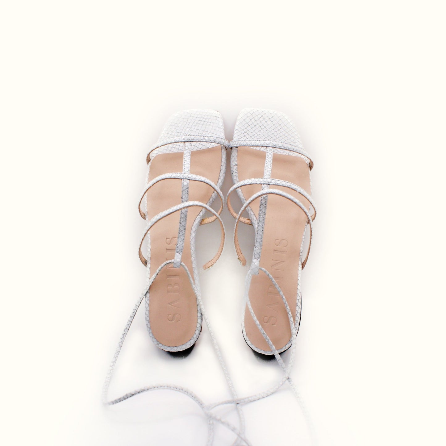 Straps Sandal Sabinis - Eternal White Python - Sabinis