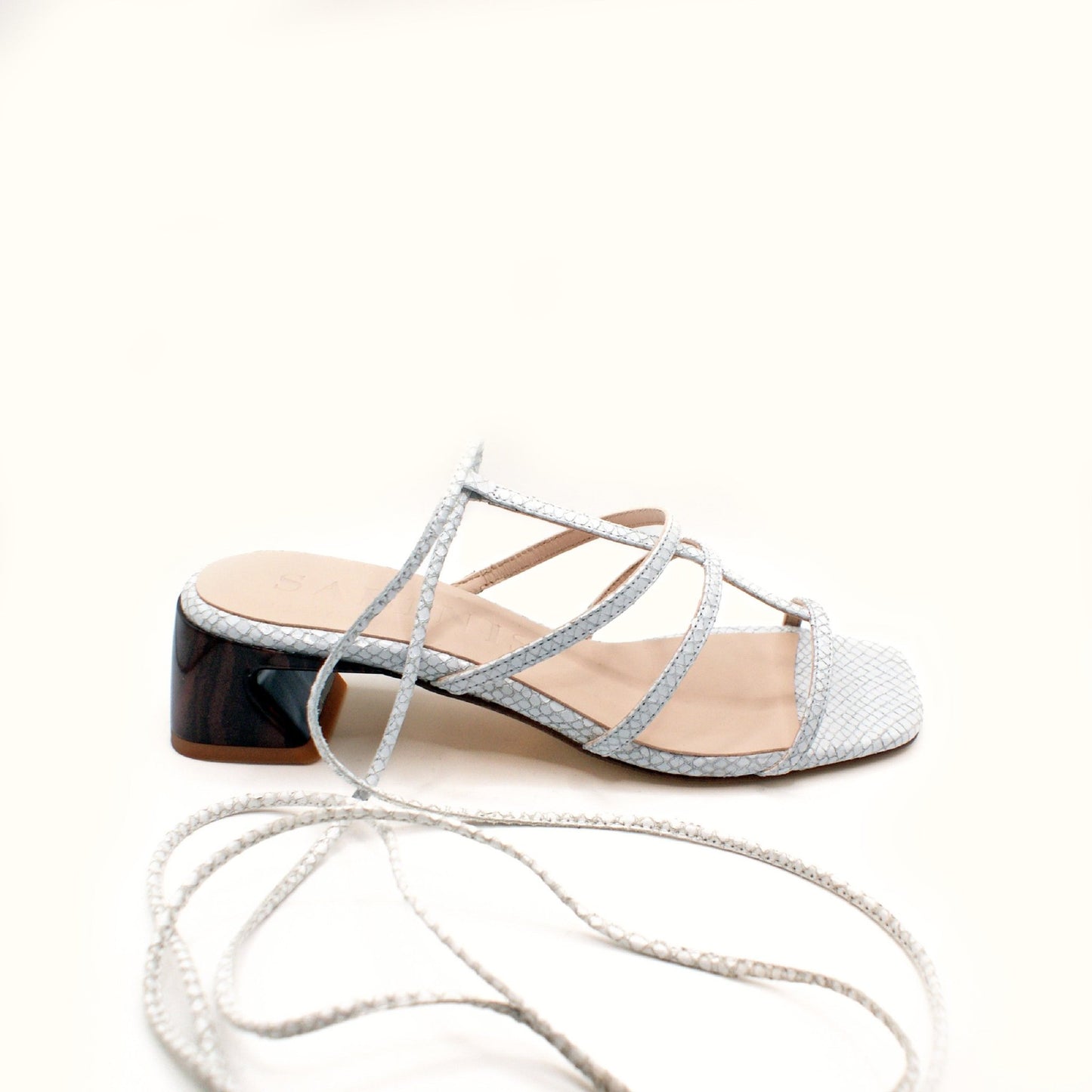 Straps Sandal Sabinis - Eternal White Python - Sabinis